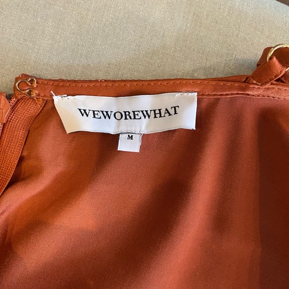 WeWoreWhat Terracotta Jumpsuit - Picture 3 of 3